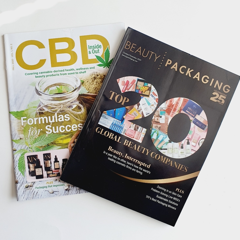 Beauty Packaging Magazine Oct/Nov, 2020 - Top 20 Global Beauty Companies + CBD